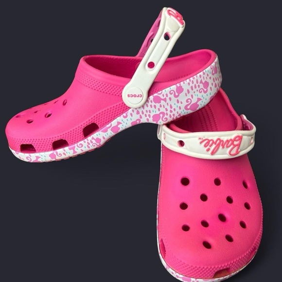 Barbie Crocs Classic Unisex Clog! (W6/M4) In Perfect Condition - Picture 2 of 8